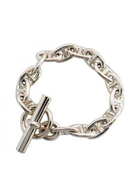 Hermes Bracelet Chaine D'ancre MM Silver